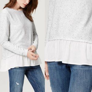 Loft Layered Sweater Sz Small